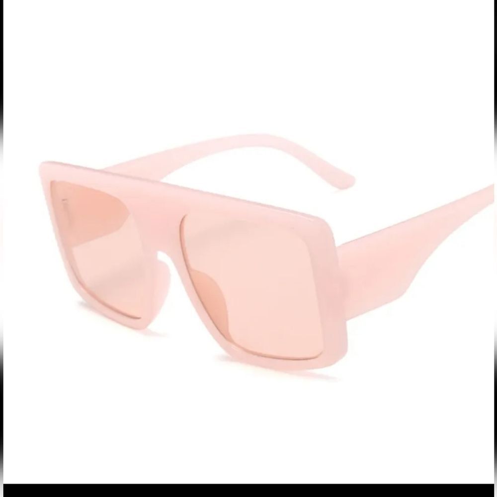 NWOT Pink Oversized Square Glasses